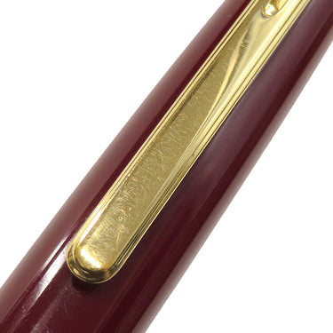 モンブラン Montblanc マイスターシュテュック クラシック ボルドー×ゴールド GP プレシャスレジン ボールペン 黒インク 筆記確認済み