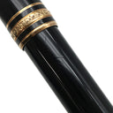 モンブラン Montblanc マイスターシュテュック ゴールド クラシック 132453 ブラック×ゴールド GP プレシャスレジン ボールペン 筆記確認済 黒インク
