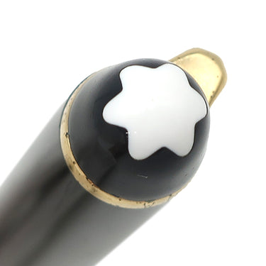 モンブラン Montblanc マイスターシュテュック ゴールド クラシック 132453 ブラック×ゴールド GP プレシャスレジン ボールペン 筆記確認済 黒インク