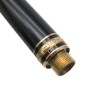 モンブラン Montblanc マイスターシュテュック ゴールド クラシック 132453 ブラック×ゴールド GP プレシャスレジン ボールペン 筆記確認済 黒インク