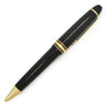 モンブラン Montblanc マイスターシュテュック ゴールドコーティング ルグラン ブラック×ゴールド GP プレシャスレジン ボールペン ゴールド金具 黒 筆記確認済 黒インク