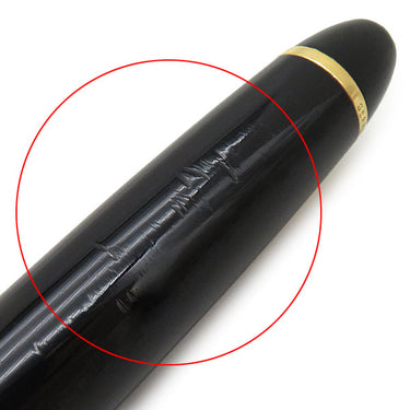 モンブラン Montblanc マイスターシュテュック ゴールドコーティング ルグラン ブラック×ゴールド GP プレシャスレジン ボールペン ゴールド金具 黒 筆記確認済 黒インク