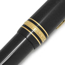 モンブラン Montblanc マイスターシュテュック ゴールドコーティング ルグラン ブラック×ゴールド GP プレシャスレジン ボールペン ゴールド金具 黒 筆記確認済 黒インク