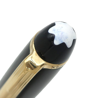 モンブラン Montblanc マイスターシュテュック PIX ゴールドクラシック ブラック×ゴールド GP プレシャスレジン ボールペン 筆記確認済 黒インク