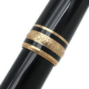 モンブラン Montblanc マイスターシュテュック PIX ゴールドクラシック ブラック×ゴールド GP プレシャスレジン ボールペン 筆記確認済 黒インク