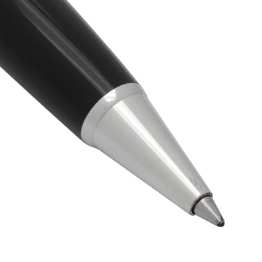 モンブラン Montblanc マイスターシュテュック プラチナコーティング ルグラン ブラック×シルバー GP プレシャスレジン ボールペン 黒インク 筆記確認済み