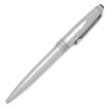モンブラン Montblanc マイスターシュテュック ソリテール シルバー スターリングシルバー ボールペン ツイスト式 青インク 筆記確認済み
