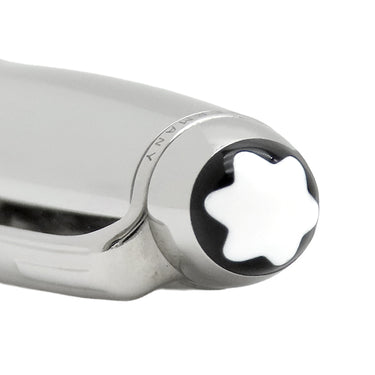 モンブラン Montblanc マイスターシュテュック ソリテール シルバー スターリングシルバー ボールペン ツイスト式 青インク 筆記確認済み