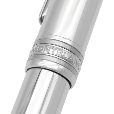 モンブラン Montblanc マイスターシュテュック ソリテール シルバー スターリングシルバー ボールペン ツイスト式 青インク 筆記確認済み