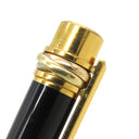 カルティエ Cartier トリニティ ブラック×ゴールド GP レジン 万年筆 K18ペン先 カートリッジ未装着 カートリッジ・コンバーター両用式