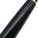 モンブラン Montblanc マイスターシュテュック ゴールド クラシック 132453 ブラック×ゴールド GP プレシャスレジン ボールペン 筆記確認済 青インク