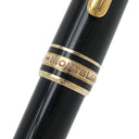 モンブラン Montblanc マイスターシュテュック ゴールド クラシック 132453 ブラック×ゴールド GP プレシャスレジン ボールペン 筆記確認済 青インク