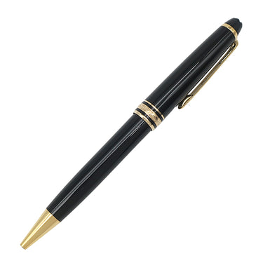 モンブラン Montblanc マイスターシュテュック PIX ゴールドクラシック ブラック×ゴールド GP プレシャスレジン ボールペン 筆記確認済 黒インク