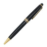 モンブラン Montblanc マイスターシュテュック PIX ゴールドクラシック ブラック×ゴールド GP プレシャスレジン ボールペン 筆記確認済 黒インク