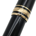 モンブラン Montblanc マイスターシュテュック PIX ゴールドクラシック ブラック×ゴールド GP プレシャスレジン ボールペン 筆記確認済 黒インク