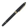 モンブラン Montblanc マイスターシュテュック クラシック ローラーボール 132457 ブラック×ゴールド GP プレシャスレジン ボールペン 黒インク 筆記確認済