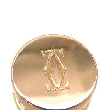 カルティエ Cartier トリニティ ドゥ カルティエ ボルドー×ゴールド×シルバー ラッカー GP ボールペン 黒インク ツイスト式 筆記確認済み