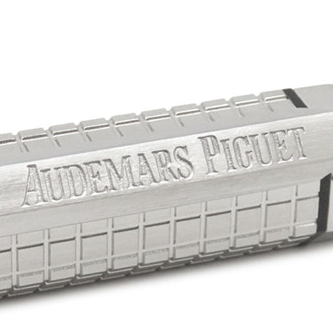 オーデマピゲ AUDEMARS PIGUET ロイヤルオーク ボールペン シルバー メタル ボールペン ノベルティ ツイスト式 筆記確認済み