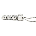 タサキ TASAKI 4連ダイヤモンド ホワイトゴールドXプラチナシルバー K18WG Pt ダイヤモンド ネックレス TASAKI 4石 4粒 Au K18 750WG PT