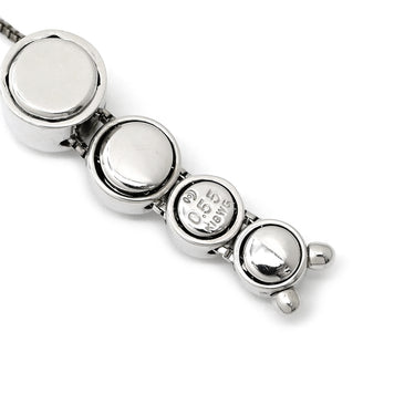 タサキ TASAKI 4連ダイヤモンド ホワイトゴールドXプラチナシルバー K18WG Pt ダイヤモンド ネックレス TASAKI 4石 4粒 Au K18 750WG PT