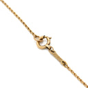 ティファニー Tiffany & Co オープンハート 10mm イエローゴールド K18YG ネックレス T＆Co. Au750 18K 18金 エルサペレッティ ミニ