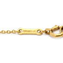 ティファニー Tiffany & Co オープンハート イエローゴールド K18YG ネックレス T＆Co. 18K 18金 750 YG エルサペレッティ