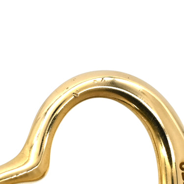 ティファニー Tiffany & Co オープンハート イエローゴールド K18YG ペンダントトップ エルサペレッティ ネックレストップ 18K 750 YG