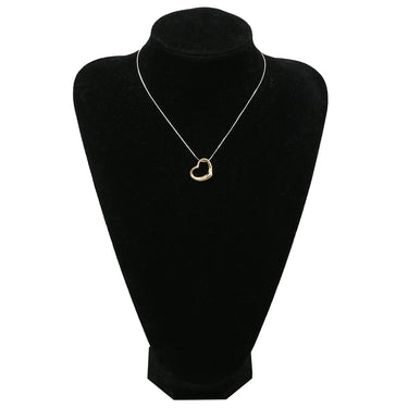 ティファニー Tiffany & Co オープンハート イエローゴールド K18YG ペンダントトップ エルサペレッティ ネックレストップ 18K 750 YG