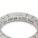 カルティエ Cartier ラニエール リング ホワイトゴールド K18WG #48(JP8) リング 指輪 750 WG 18金 18K 8号