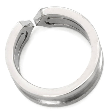 カルティエ Cartier C2 ダイヤモンド ホワイトゴールド K18WG ダイヤモンド #45(JP5) リング 指輪 Cドゥ 2C Au750 18K WG 4.5号