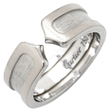 カルティエ Cartier C2リング ホワイトゴールド K18WG #52(JP12) リング 指輪 Cドゥ 2C 750WG 18K 18金 11.5号