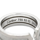 カルティエ Cartier C2リング ホワイトゴールド K18WG #52(JP12) リング 指輪 Cドゥ 2C 750WG 18K 18金 11.5号