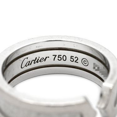 カルティエ Cartier C2リング ホワイトゴールド K18WG #52(JP12) リング 指輪 Cドゥ 2C 750WG 18K 18金 11.5号
