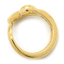 ティファニー Tiffany & Co オープンハート イエローゴールド K18YG リング 指輪 T＆Co. 750 750YG エルサ ペレッティ 7号