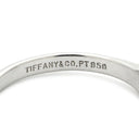ティファニー Tiffany & Co セッティング ダイヤリング プラチナシルバー Pt950 ダイヤモンド リング 指輪 T＆Co. 一粒 1P 立爪 0.26ct プラチナ950 8号
