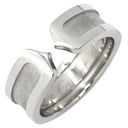 カルティエ Cartier C2リング ホワイトゴールド K18WG #50(JP10) リング 指輪 Cドゥ 750WG 18K 18金 10号