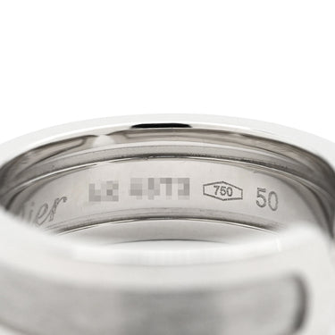 カルティエ Cartier C2リング ホワイトゴールド K18WG #50(JP10) リング 指輪 Cドゥ 750WG 18K 18金 10号