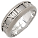 ティファニー Tiffany & Co アトラス ホワイトゴールド K18WG リング 指輪 T&Co. 18K 750 WG 14号