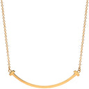 ティファニー Tiffany & Co Tスマイル ペンダント スモール 60011678 ローズゴールド K18PG ネックレス ピンクゴールド Au750 18K 18金 Tiffany T smile