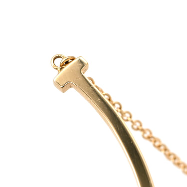 ティファニー Tiffany & Co Tスマイル ペンダント スモール 60011678 ローズゴールド K18PG ネックレス ピンクゴールド Au750 18K 18金 Tiffany T smile