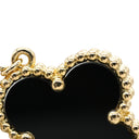 ヴァンクリーフアーペル Van Cleef & Arpels ヴィンテージ アルハンブラ ペンダント VCARA45800 ブラック×イエローゴールド K18YG オニキス ネックレス Au750 18K 黒 オニキス