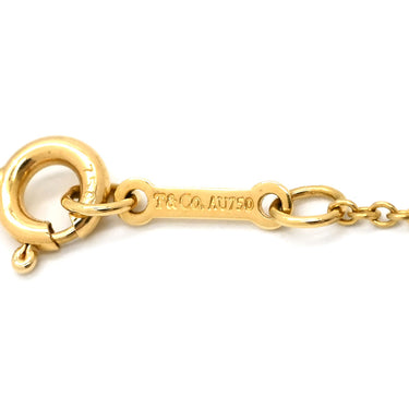 ティファニー Tiffany & Co テンダネス ハート イエローゴールド K18YG ネックレス T＆Co. 18K 18金 750 YG パロマピカソ