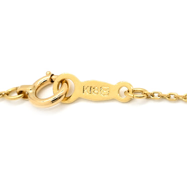 ミキモト MIKIMOTO パール デザインネックレス パールホワイト×イエローゴールド K18YG パール ダイヤモンド ネックレス MIKIMOTO 真珠 18K 18金 Au750 1Pダイヤ V字 スウィング