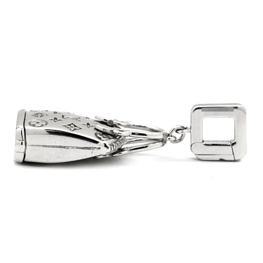 ルイヴィトン LOUIS VUITTON バッグモチーフ チャーム ホワイトゴールド K18WG ペンダントトップ モノグラム ネックレストップ 18K 750 WG