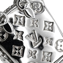 ルイヴィトン LOUIS VUITTON バッグモチーフ チャーム ホワイトゴールド K18WG ペンダントトップ モノグラム ネックレストップ 18K 750 WG