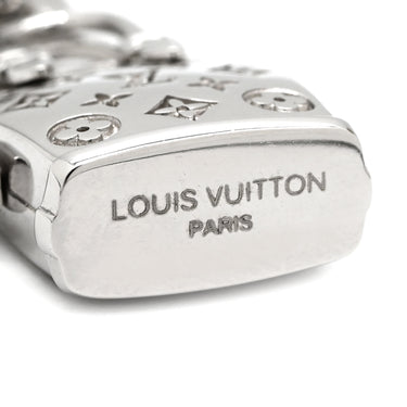 ルイヴィトン LOUIS VUITTON バッグモチーフ チャーム ホワイトゴールド K18WG ペンダントトップ モノグラム ネックレストップ 18K 750 WG