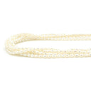 ミキモト MIKIMOTO パール 6連 ロングネックレス パールホワイト×イエローゴールド K18YG パール ネックレス MIKIMOTO 真珠 18K 750