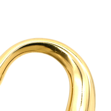 ティファニー Tiffany & Co オープンハート イエローゴールド K18YG ネックレス T＆Co. 18K 18金 750 YG エルサペレッティ ロング