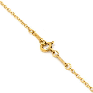 ティファニー Tiffany & Co オープンハート イエローゴールド K18YG ネックレス T＆Co. 18K 18金 750 YG エルサペレッティ ロング