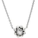 ティファニー Tiffany & Co ボールフラワー ダイヤ ホワイトゴールド K18WG ダイヤモンド ネックレス T&Co. 1P 1石 パロマピカソ フラワーボール
